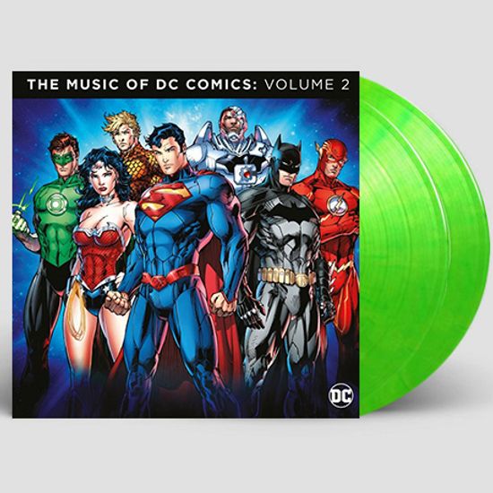 THE MUSIC OF THE DC COMICS VOLUME 2 [DC 코믹스 컴필레이션 2집] [180G LIME-GREEN LP] [한정반]