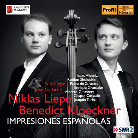 IMPRESIONES ESPANOLAS/ NILS LIEPE, BENEDICT KLOECKNER [에스파냐의 인상: 알베니즈, 사라사테, 그라나도스 외 작품들]
