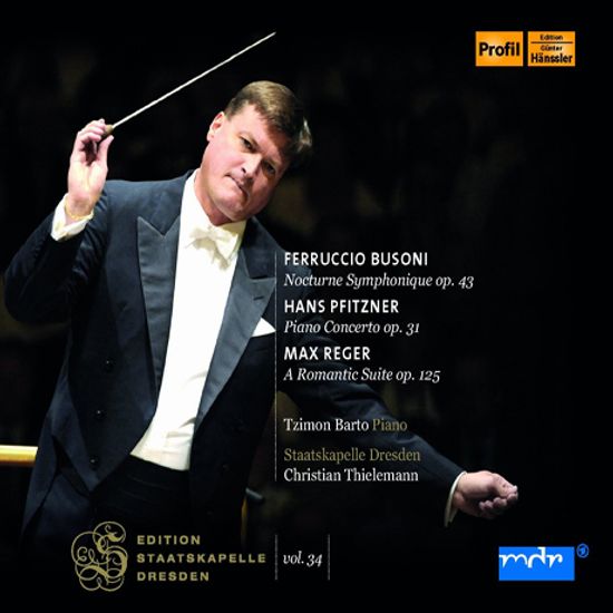 ORCHESTRAL WORKS/ CHRISTIAN THIELEMANN [부조니: 녹턴 교향곡, 피츠너: 피아노 협주곡, 레거: 낭만적 모음곡]