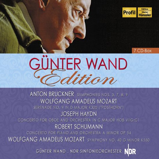 GUNTER WAND EDITION: BRUCKNER, MOZART, HAYDN, SCHUMANN [귄터 반트 에디션: NDR 심포니 오케스트라 지휘 실황]