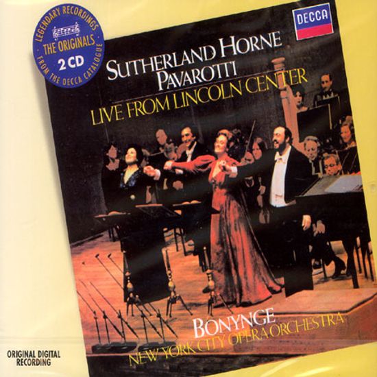 LIVE FROM LINCOLN CENTER/ RICHARD BONYNGE