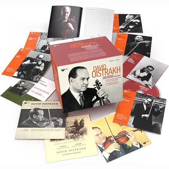 THE WARNER REMASTERED EDITION [다비드 오이스트라흐: 워너 녹음 전집] [58CD+3DVD]