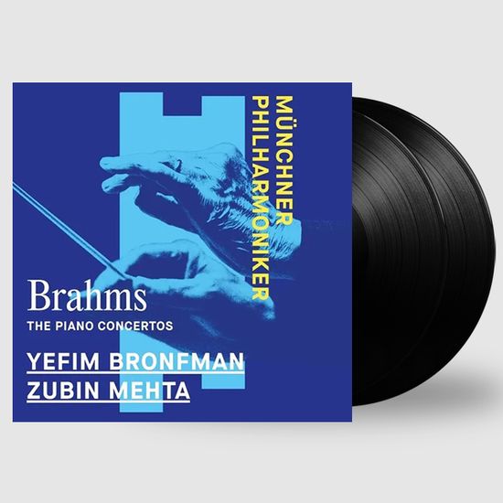 THE PIANO CONCERTOS/ ZUBIN MEHTA [브람스: 피아노 협주곡 전집 - 주빈 메타] [180G LP]