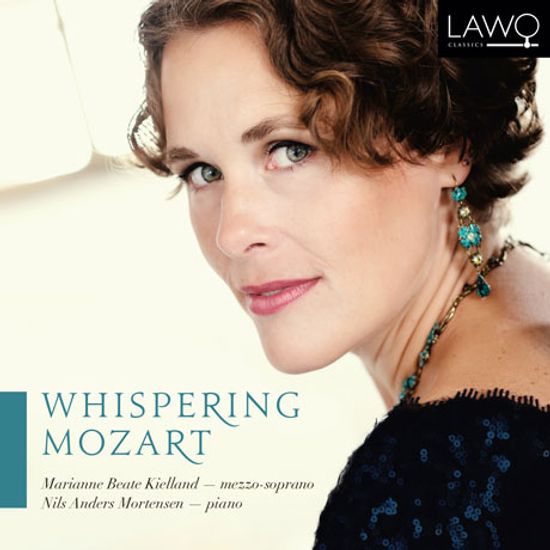 WHISPERING MOZART/ NILS ANDERS MORTENSEN [모차르트를 속삭이며: 가곡집 - 마리안느 베아테 키엘란]