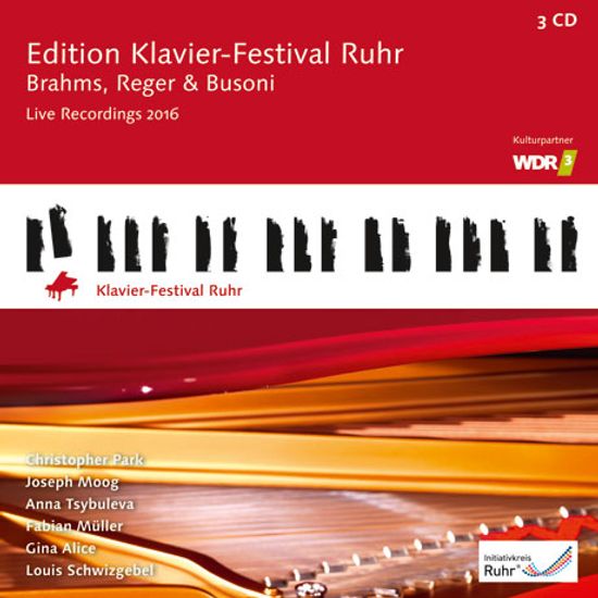 KLAVIER-FESTIVAL RUHR LIVE RECORDINGS 2016 [루르 피아노 페스티벌 35집: 브람스, 레거, 부조니 - 크리스토퍼 박 외]