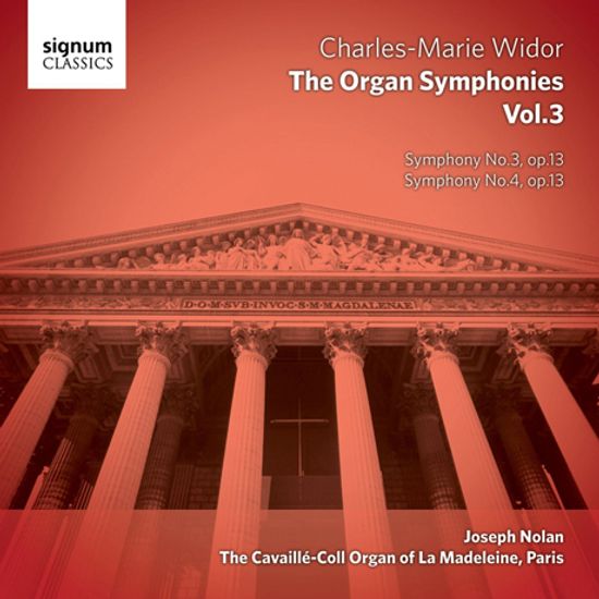 THE ORGAN SYMPHONIES VOL.3/ JOSEPH NOLAN [위도르: 오르간 교향곡집 3권]