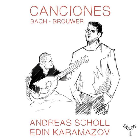 CANCIONES: BACH, BROUWER/ EDIN KARAMAZOV [칸시오네스: 바흐, 브라우어 - 안드레아스 숄]