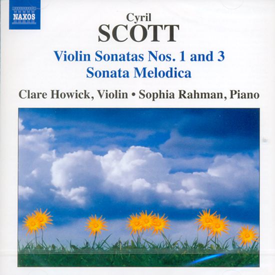 VIOLIN SONATAS NOS.1 AND 3/ CLARE HOWICK, SOPHIA RAHMAN