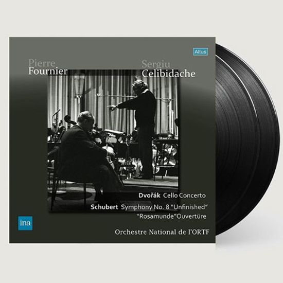 CELLO CONCERTO, SYMPHONY NO.8 `UNFINISHED` & ROSAMUNDE OUVERTURE/ PIERRE FOURNIER, SERGIU CELIBIDACHE [180G LP] [드보르작: 첼로 협주곡 & 슈베르트: 교향곡 외 - 푸르니에 & 첼리비다케] [한정반]