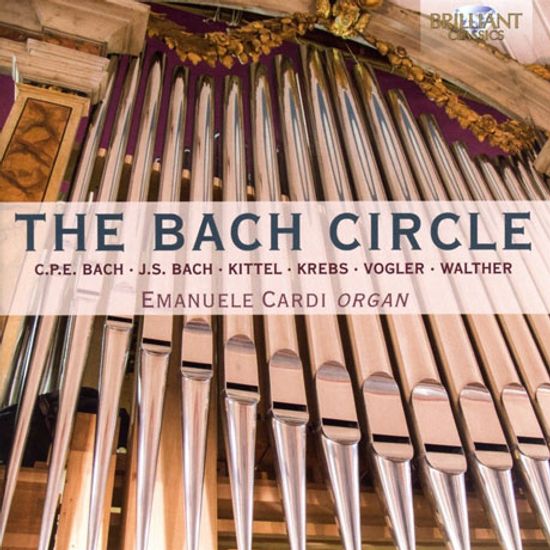THE BACH CICLE/ EMANUELE CARDI [바흐: 오르간 작품집 - 에마누엘레 카르디]