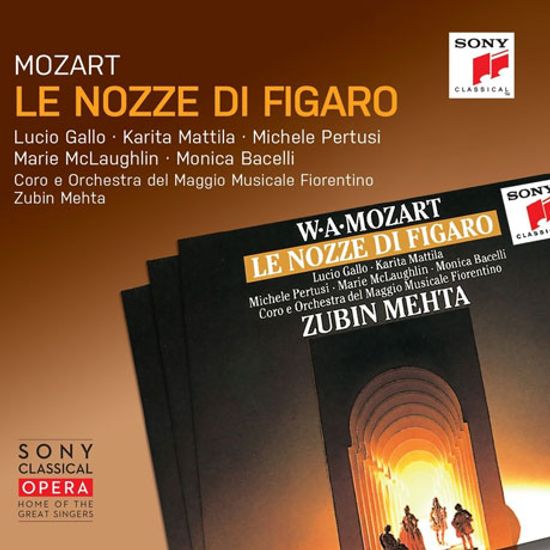LE NOZZE DI FIGARO/ ZUBIN MEHTA [SONY CLASSICAL OPERA] [모차르트: 피가로의 결혼 - 주빈 메타