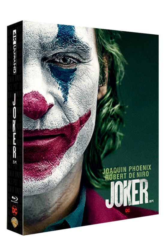 조커 4K UHD+BD [B 풀슬립 렌티큘러 스틸북 한정판] [JOKER]