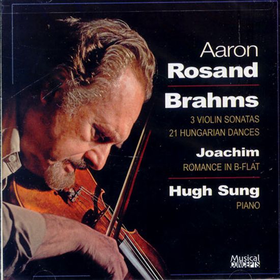 3 VIOLIN SONATAS/ 21 HUNGARIAN DANCES/ AARON ROSAND