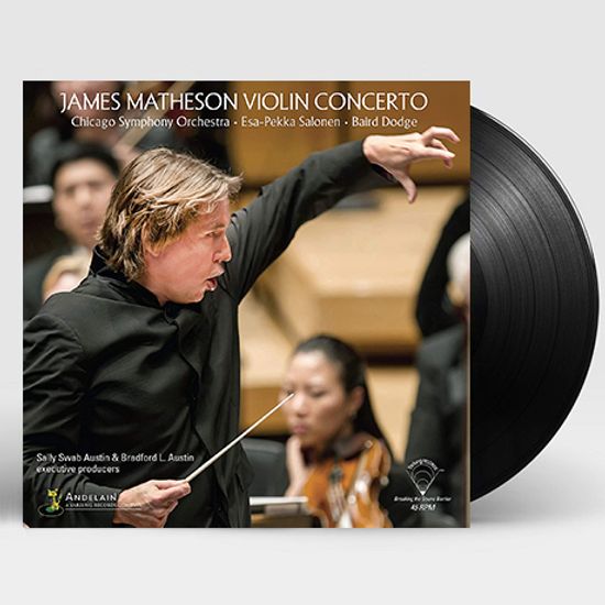 VIOLIN CONCERTO/ BAIRD DODGE, ESA-PEKKA SALONEN [제임스 메디슨: 바이올린 협주곡, 가곡 - 살로넨] [180G 45RPM LP]