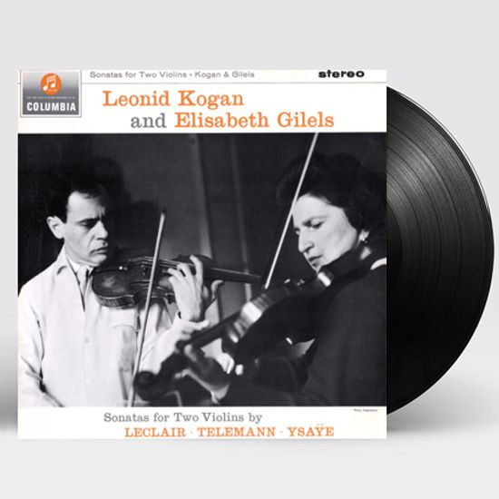 SONATAS FOR TWO VIOLINS/ LEONID KOGAN, ELISABETH GILELS [르클레르, 텔레만, 이자이: 2대의 바이올린을 위한 소나타 - 레오니드 코간, 엘리자베스 길렐스] [LP]