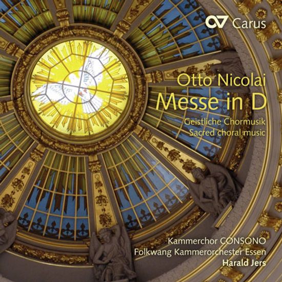 MESSE IN D: SACRED CHORAL MUSIC/ KAMMERCHOR CONSONO, HARALD JERS [니콜라이: 교회음악 작품집]