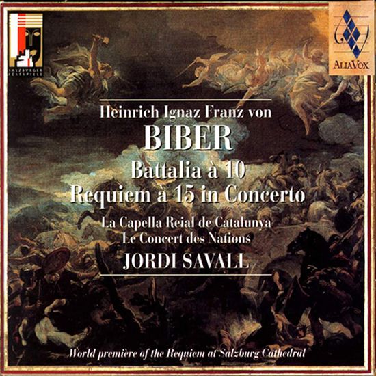 BATTALIA A 10 REQUIEM A 15 IN CONCERTO/ LE CONCERT DES NATIONS, JORDI SAVALL [비버: 바탈리아, 레퀴엠 - 르 콩세르 데 나시옹, 조르디 사발]