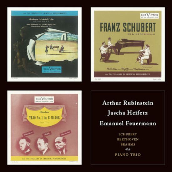 SCHUBERT, BEETHOVEN, BRAHM:  PIANO TRIO [백만불 트리오: 피아노 삼중주 전곡집]