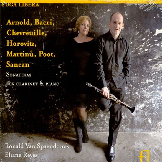 SONATAS FOR CLARINET & PIANO/ RONALD VAN SPAENDONCK