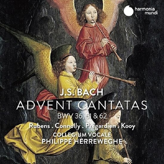 ADVENT CANTATAS/ COLLEGIUM VOCALE, PHILIPPE HERREWEGHE [바흐: 강림절 칸타타 - 콜레기움 보칼레, 필립 헤레베헤]