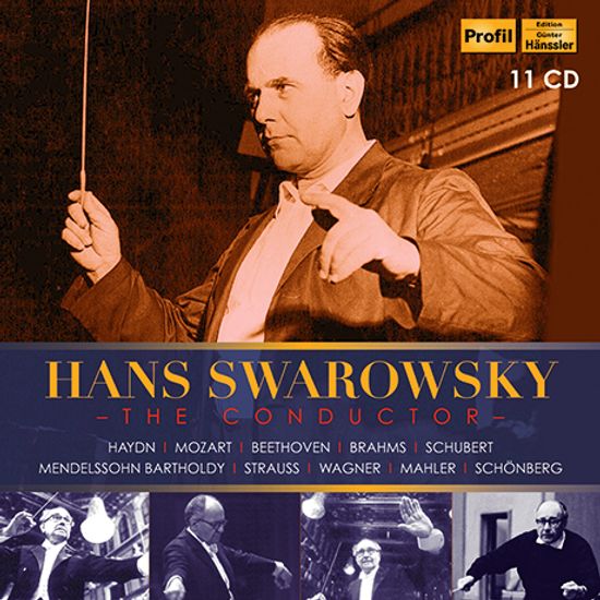 THE CONDUCTOR/ HANS SWAROWSKY [한스 스바로프스키의 지휘 예술 - 베토벤, 슈베르트, 하이든, 모차르트 외]