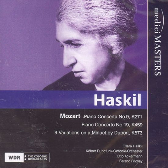 PIANO CONCERTOS NOS.9 & 19 ETC/ CLARA HASKIL