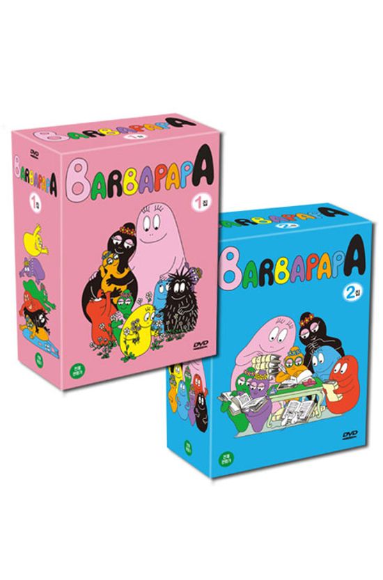 바바파파 1+2집 40종세트 [20DVD+20CD] [BARBAPAPA]