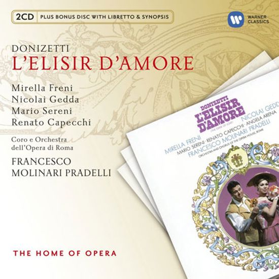 L`ELISIR D`AMORE/ FRANCESCO MOLINARI PRADELLI [2CD+BONUS DISC]