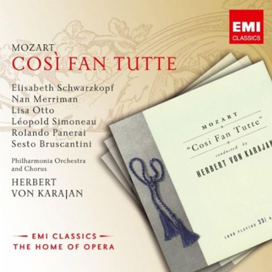 COSI FAN TUTTE/ HERBERT VON KARAJAN [3CD+BONUS DISC]
