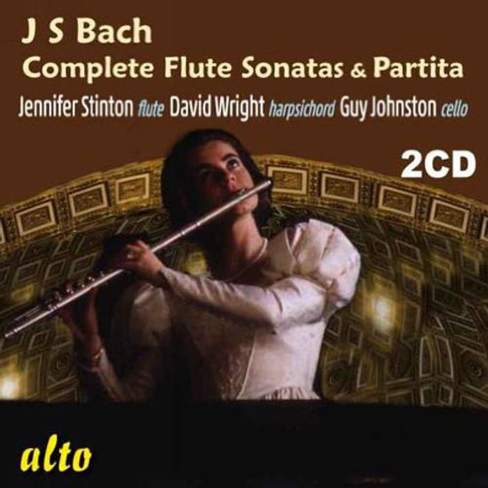 COMPLETE FLUTE SONATAS & PARTITA/ DAVID WRIGHT, GUY JOHNSTON, JENNIFER STINTON
