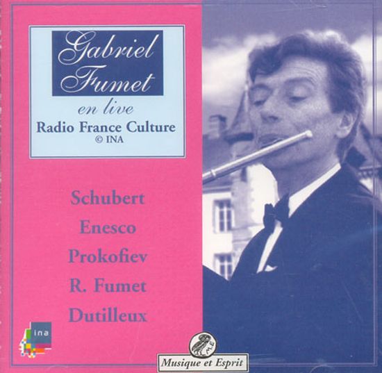 EN LIVE RADIO FRANCE CULTURE/ GABRIEL FUMET