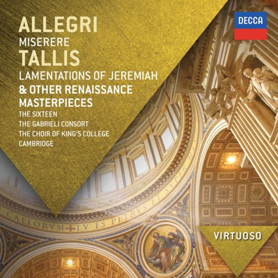 MISERERE, AMENTATIONS OF JEREMIAH & OTHER RENAISSANCE MASTERPIECES [VIRTUOSO] [알레그리: 미제레레 & 탈리스: 예레미아의 애가 외]