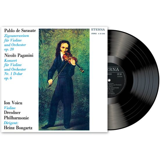 VIOLIN CONCERTOS/ ION VOICU, HEINZ BONGARTZ [사라사테 & 파가니니: 바이올린 협주곡 - 이온 보이쿠] [LP]