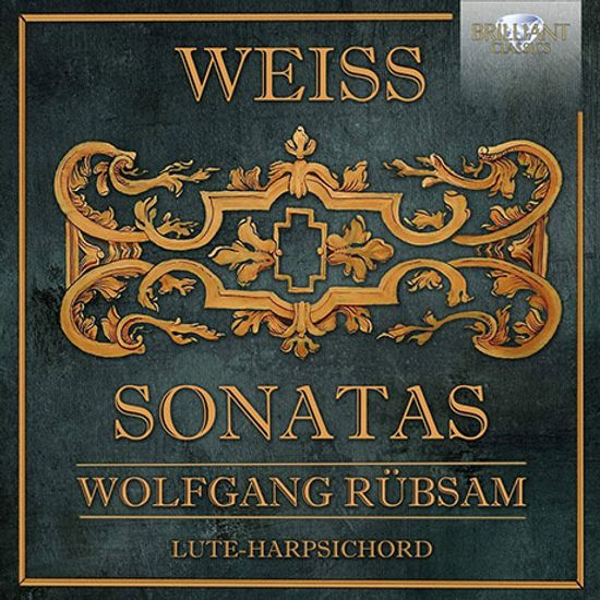 SONATAS/ WOLFGANG RUBSAM [바이스: 류트 소나타집 - 볼프강 뤼브잠(편곡)]