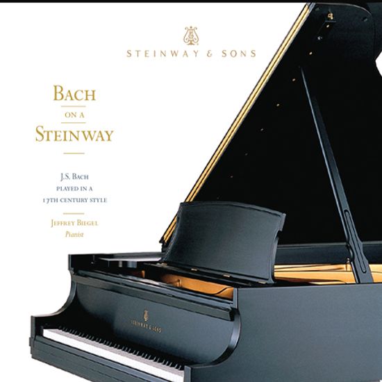 BACH ON A STEINWAY/ JEFFREY BIEGEL