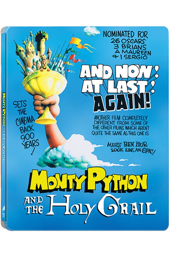 몬티 파이튼의 성배 4K UHD+BD [스틸북 한정판] [MONTY PYTHON AND THE HOLY GRAIL]