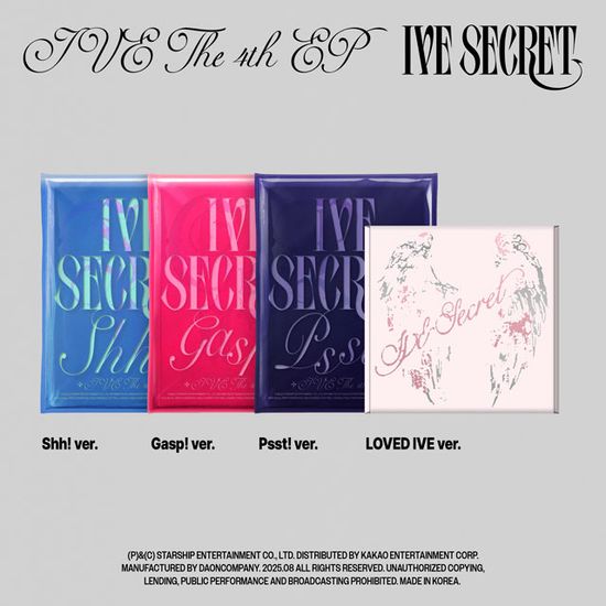IVE SECRET [미니 4집] [4종 세트]