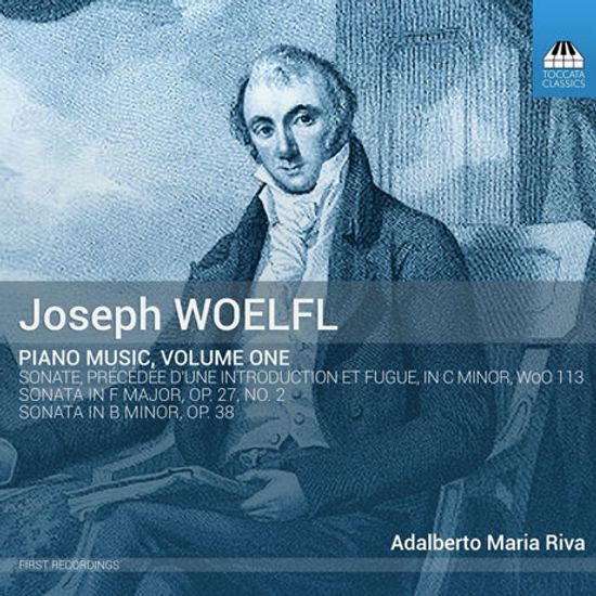 PIANO MUSIC VOL.1/ ADALBERTO MARIA RIVA [뵐플: 서주와 푸가로 시작하는 소나타 외]