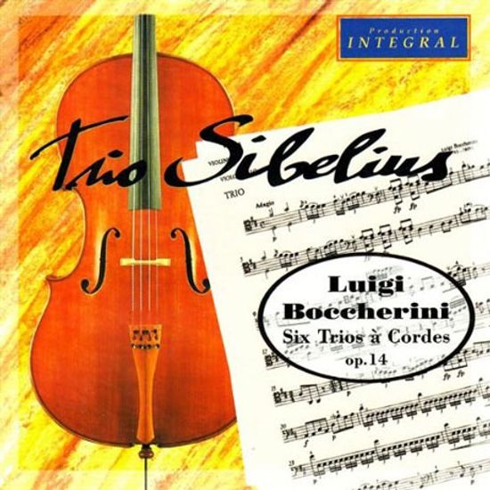 SIX TRIOS A CORDES OP.14/ TRIO SIBELIUS [보케리니: 여섯 개의 현악삼중주곡 - 트리오 시벨리우스]