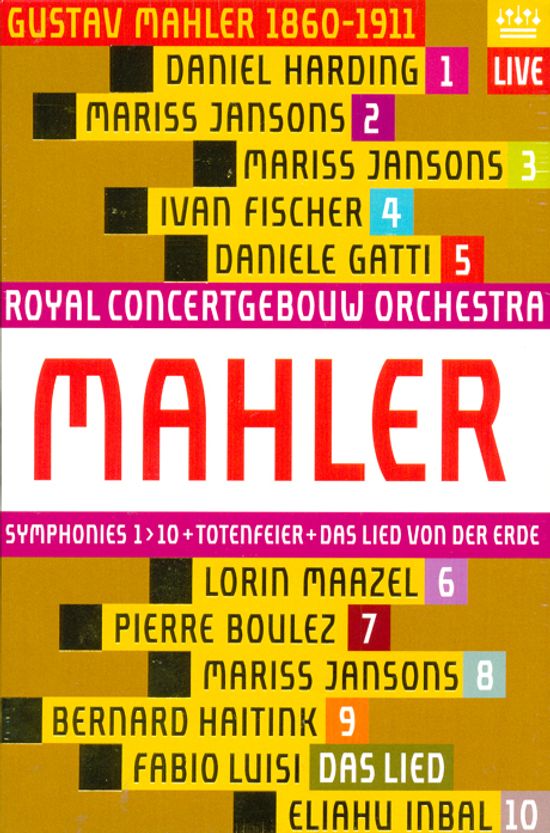 SYMPHONIES/ ROYAL CONCERTGEBOW ORCHESTRA [말러: 로열 콘서트 헤보우]