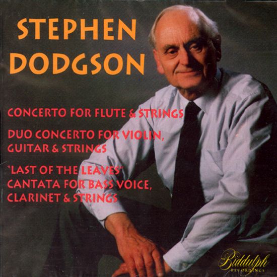 CONCERTO FOR FLUTE & STRINGS/ ROBERT STALLMAN, RONALD ZOLLMAN [스티븐 도지슨: 플루트와 현악기를 위한 협주곡 - 로버트 스톨먼]