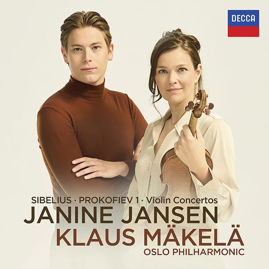 VIOLIN CONCERTOS/ JANINE JANSEN, KLAUS MAKELA [시벨리우스, 프로코피에프: 바이올린 협주곡 -야니네 얀센, 메켈레]