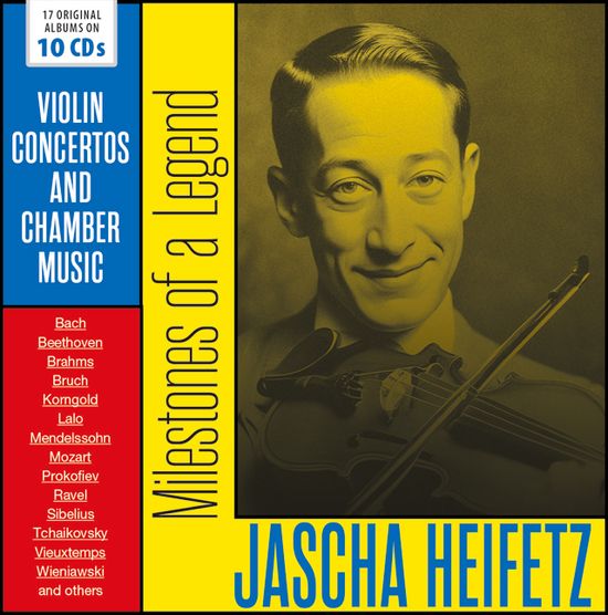 17 ORIGINAL ALBUMS [야샤 하이페츠: 17 오리지널 앨범 모음 - 베토벤, 멘델스존, 브람스: 협주곡 외]