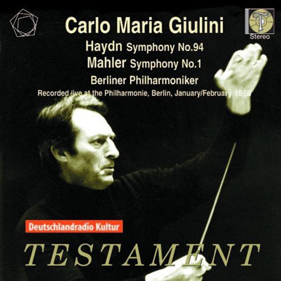SYMPHONY NO.94 & NO.1/ CARLO MARIA GIULINI