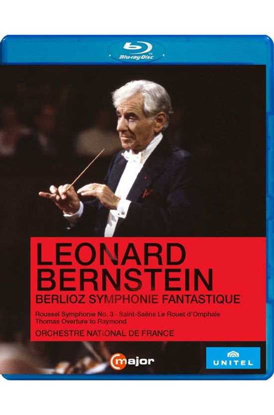 SYMPHONIE FANTASTIQUE/ LEONARD BERNSTEIN [베를리오즈: 환상교향곡, 루셀, 생상,앙브루아즈, 토마 관현악곡 - 번스타인]
