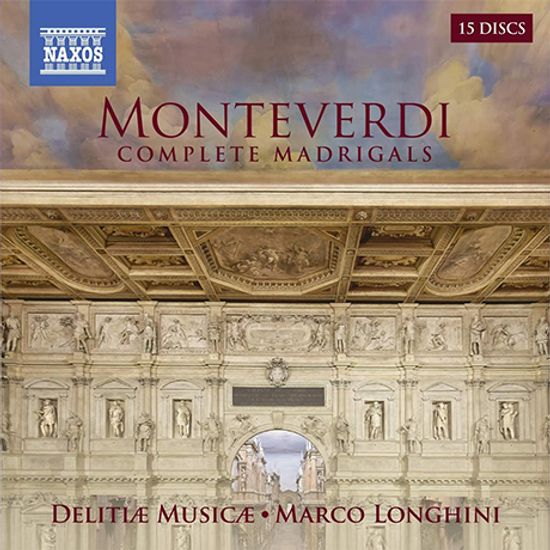 COMPLETE MADRIGALS/ DELITIAE MUSICAE, MARCO LONGHINI [몬테베르디  마드리갈 전집 - 델리티에 무지캐, 롱기니]
