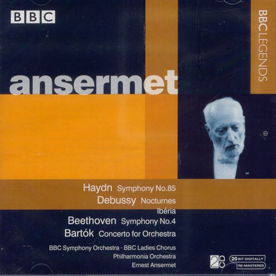 SYMPHONY NO.85 IN B FLAT MAJOR HOB ETC/ ERNEST ANSERMET 2 FOR 1.5]