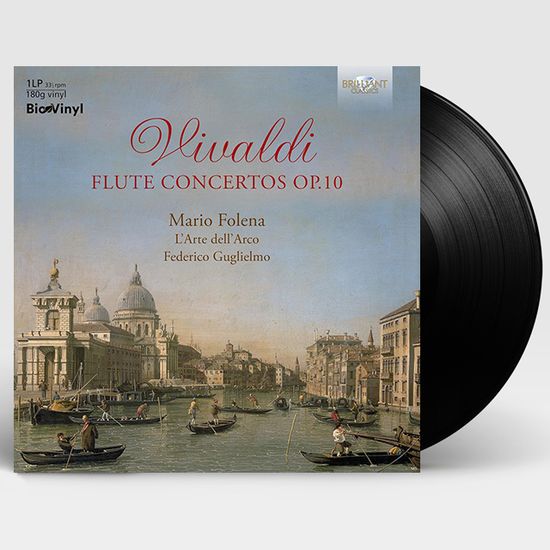 FLUTE CONCERTOS OP.10/ MARIO FOLENA [180G LP] [비발디: 플루트 협주곡 - 마리오 폴레나]