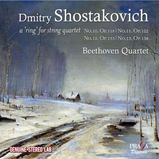 A RING FOR STRING QUARTET NO.10-13/ BEETHOVEN QUARTET [쇼스타코비치: 현악 4중주]