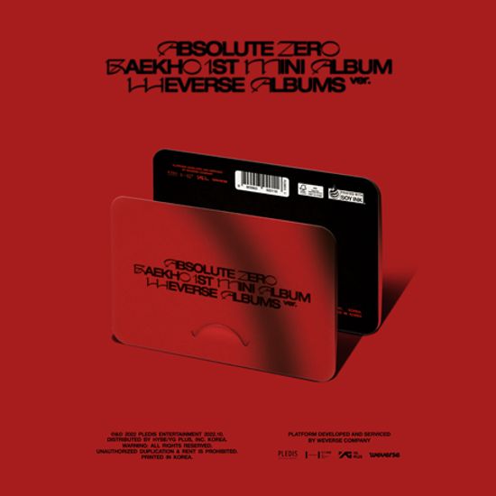 1st Mini Album [Absolute Zero] [Weverse Albums ver]